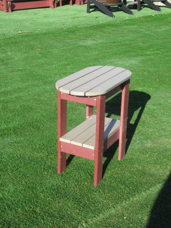 Oval End Table